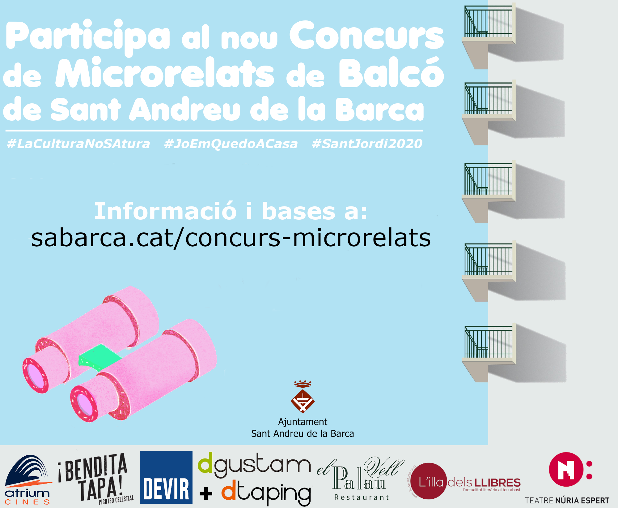 L’Ajuntament de Sant Andreu de la Barca convoca un concurs de microrelats 